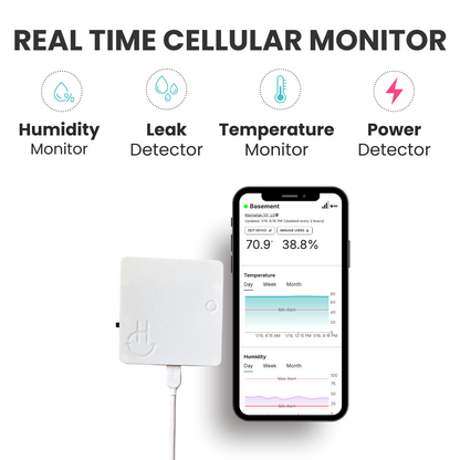 Hygge Apps Cellular Monitor[2 Year Service Plan Included]