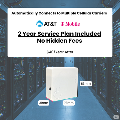 Hygge Apps Cellular Monitor[2 Year Service Plan Included]