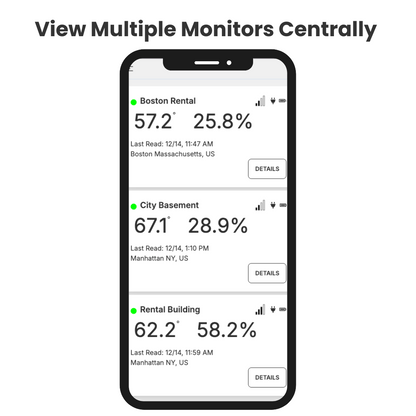 Hygge Apps Cellular Monitor[2 Year Service Plan Included]