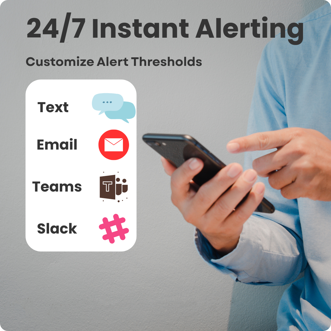 Hygge Apps Cellular Monitor[2 Year Service Plan Included]